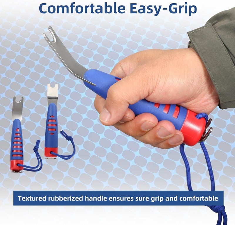 Cnosky Snap Tool for Boat Covers, Snap Removal Tool with Non-Slip Silicone Grip, Ideal Boat Tool and Marine Snap Tool - Image 5